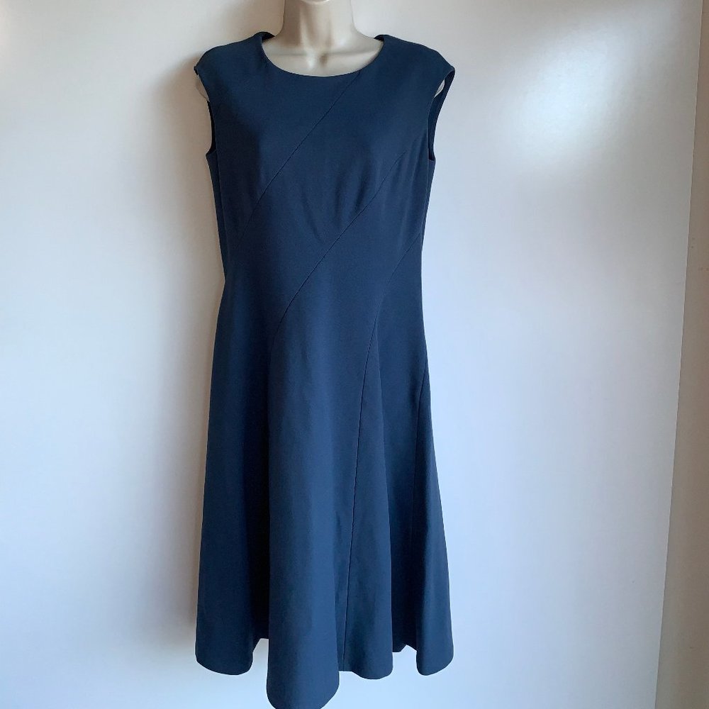 Lafayette 148 New York Topenga Fit Flare Dress Size 4